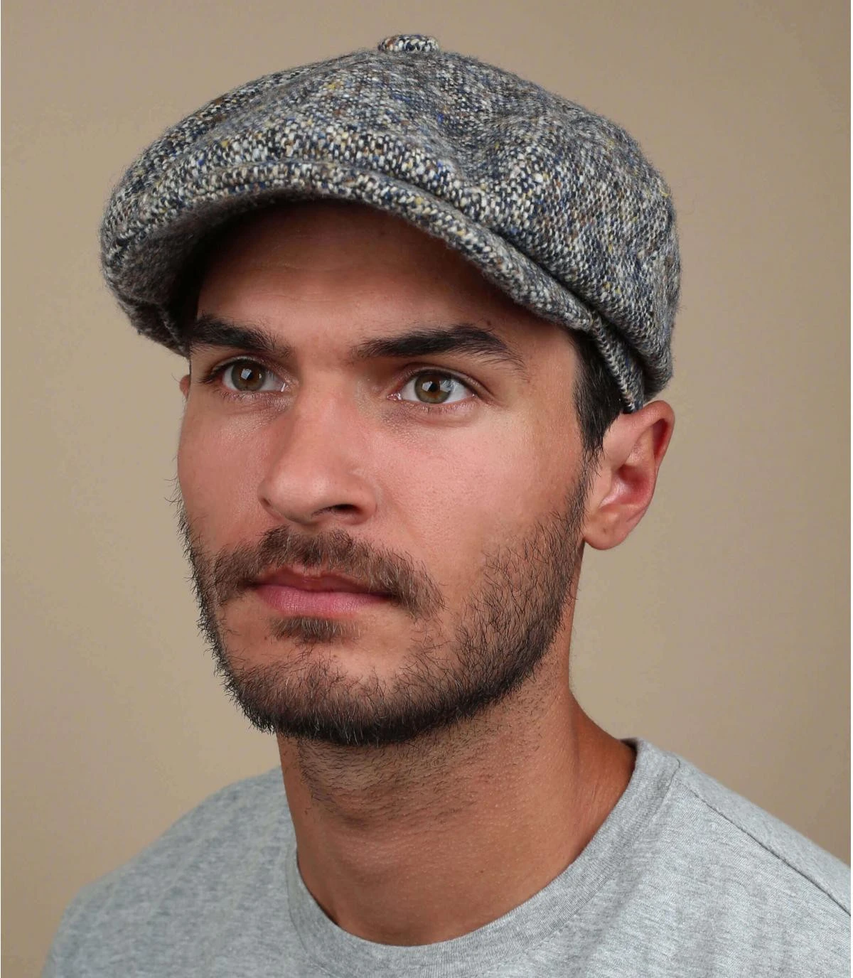 Hatteras donegal laine bleu Stetson Hatteras Donegal Laine Bleu -Célèbre Chapeaux Magasin hatteras herringbone laine bleucasquette20titi20parisien20Hatteras20donegal20laine20bleu