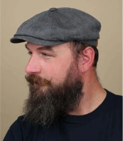 Stetson Hatteras Linen Dark Grey