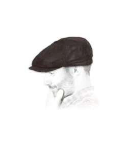 Stetson Hatteras Pigskin Brown -Célèbre Chapeaux Magasin hatteras pigskin browncasquette20cuir20brun