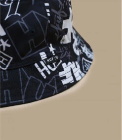 HUF Haze Bucket Black 4 HUF Haze Bucket Black -Célèbre Chapeaux Magasin haze bucket blackBob20Huf20noir
