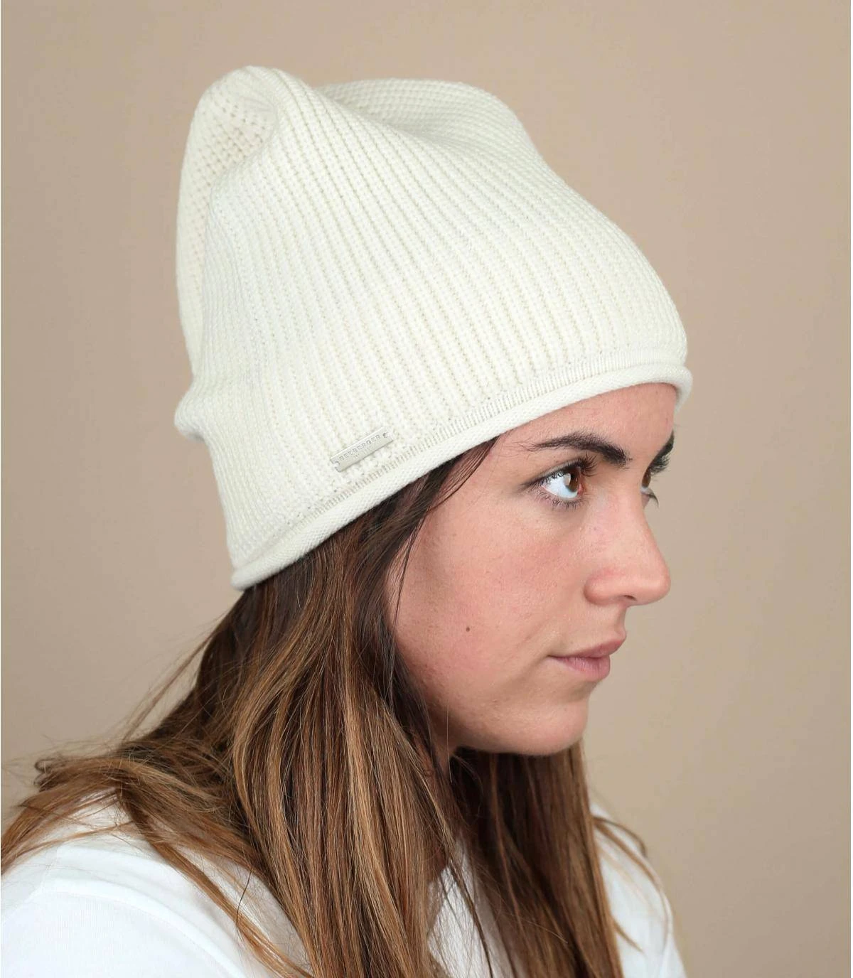 Headsock in Recycled Yarn cream Seeberger Headsock In Recycled Yarn Cream -Célèbre Chapeaux Magasin headsock in recycled yarn cream