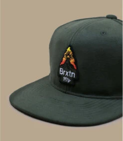 Brixton Holt Snapback Military Olive -Célèbre Chapeaux Magasin holt snapback military olive 2
