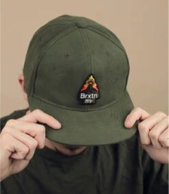 Brixton Holt Snapback Military Olive