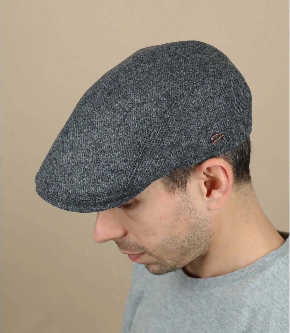 Jackson Earflap Wool grey Jackson Earflap Wool Grey -Célèbre Chapeaux Magasin jackson earflap wool grey