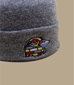 Keim Street Bird Beanie Heather Grey 4 Keim Street Bird Beanie Heather Grey -Célèbre Chapeaux Magasin keim street bird beanie heather grey 2
