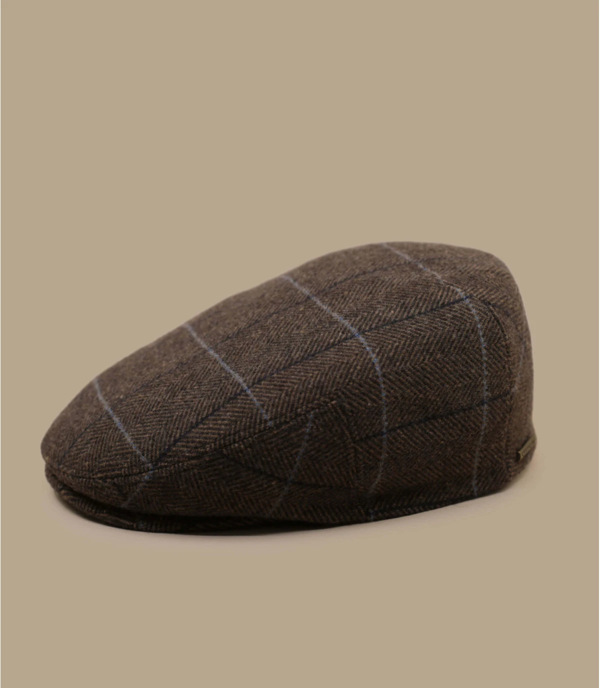 Kent Wool EF brown herringbone Stetson Kent Wool EF Brown Herringbone -Célèbre Chapeaux Magasin kent wool ef brown herringbone 1