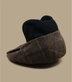 Stetson Kent Wool EF Brown Herringbone 4 Stetson Kent Wool EF Brown Herringbone -Célèbre Chapeaux Magasin kent wool ef brown herringbone 2