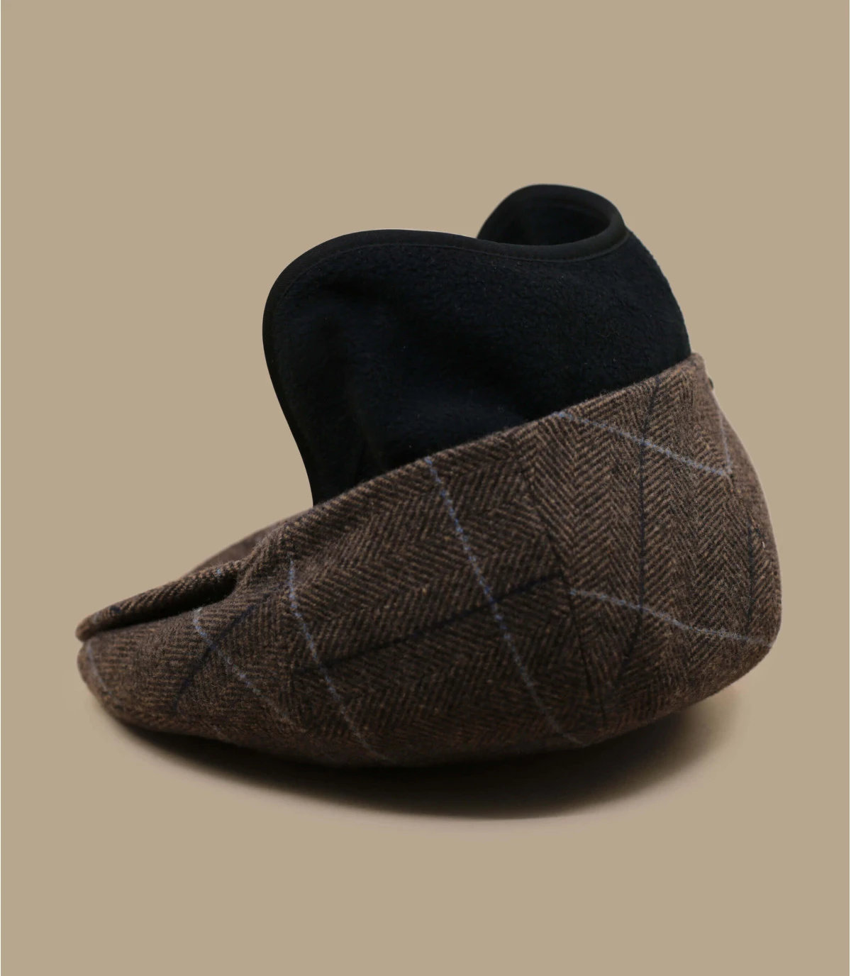 Kent Wool EF brown herringbone Stetson Kent Wool EF Brown Herringbone -Célèbre Chapeaux Magasin kent wool ef brown herringbone 2