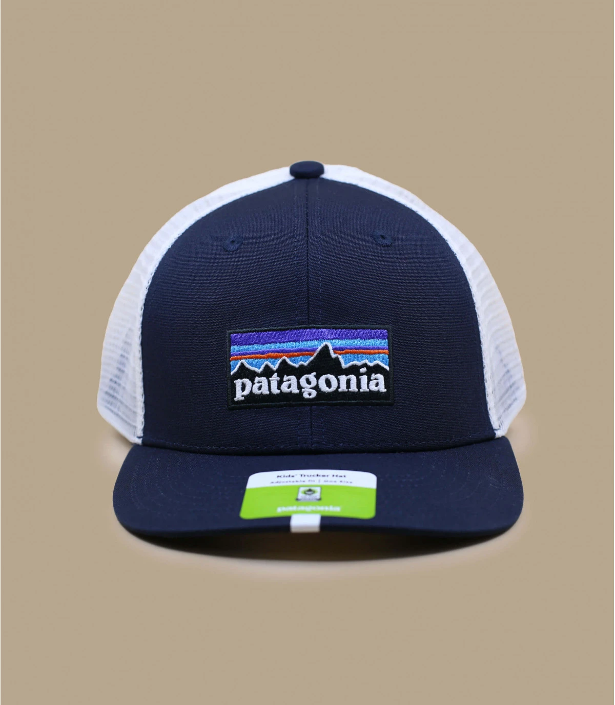 Kids Trucker P6 Logo navy Patagonia Kids Trucker P6 Logo Navy -Célèbre Chapeaux Magasin kids trucker p6 logo navy