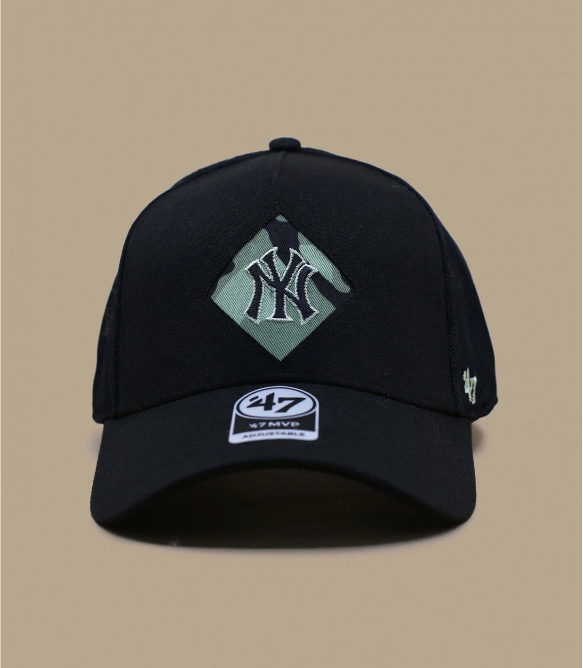 Laser Cut MVP NY black '47 BRAND Laser Cut MVP NY Black -Célèbre Chapeaux Magasin laser cut mvp ny black 1