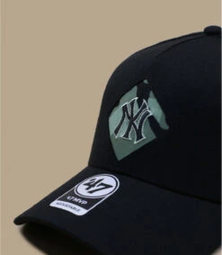 '47 BRAND Laser Cut MVP NY Black 4 '47 BRAND Laser Cut MVP NY Black -Célèbre Chapeaux Magasin laser cut mvp ny black 2