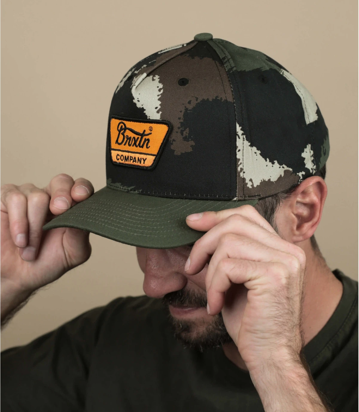 Linwood camo olive Brixton Linwood Camo Olive -Célèbre Chapeaux Magasin linwood camo olive
