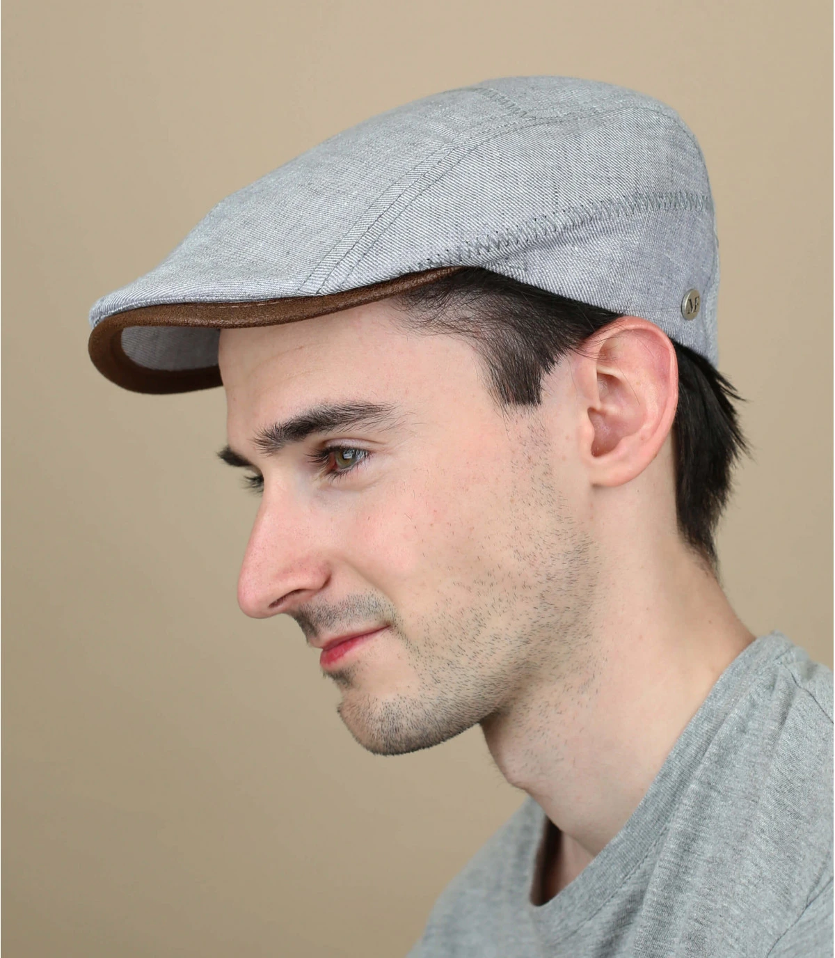 Loann Lin gris Loann Lin Gris -Célèbre Chapeaux Magasin loann lin gris