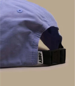 OBEY Lower Tech Case 6 Panel Lavender -Célèbre Chapeaux Magasin lower tech case 6 panel lavender 4