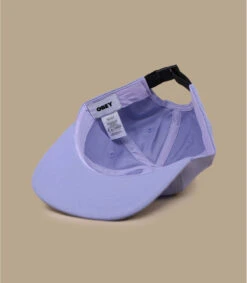 OBEY Lower Tech Case 6 Panel Lavender -Célèbre Chapeaux Magasin lower tech case 6 panel lavender 5