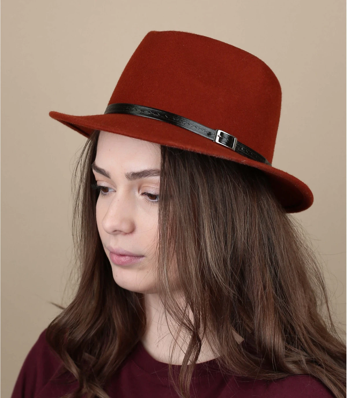 Mila brique Mila Brique -Célèbre Chapeaux Magasin lyna brique