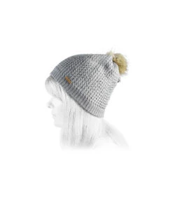 Barts Marceline Beanie Heather Grey -Célèbre Chapeaux Magasin marceline beanie heather greyBarts20bonnet20pompon20fourrure20gris20chin