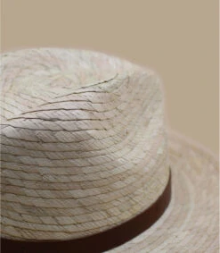 Brixton Messer Straw Fedora Natural -Célèbre Chapeaux Magasin messer straw fedora natural 3