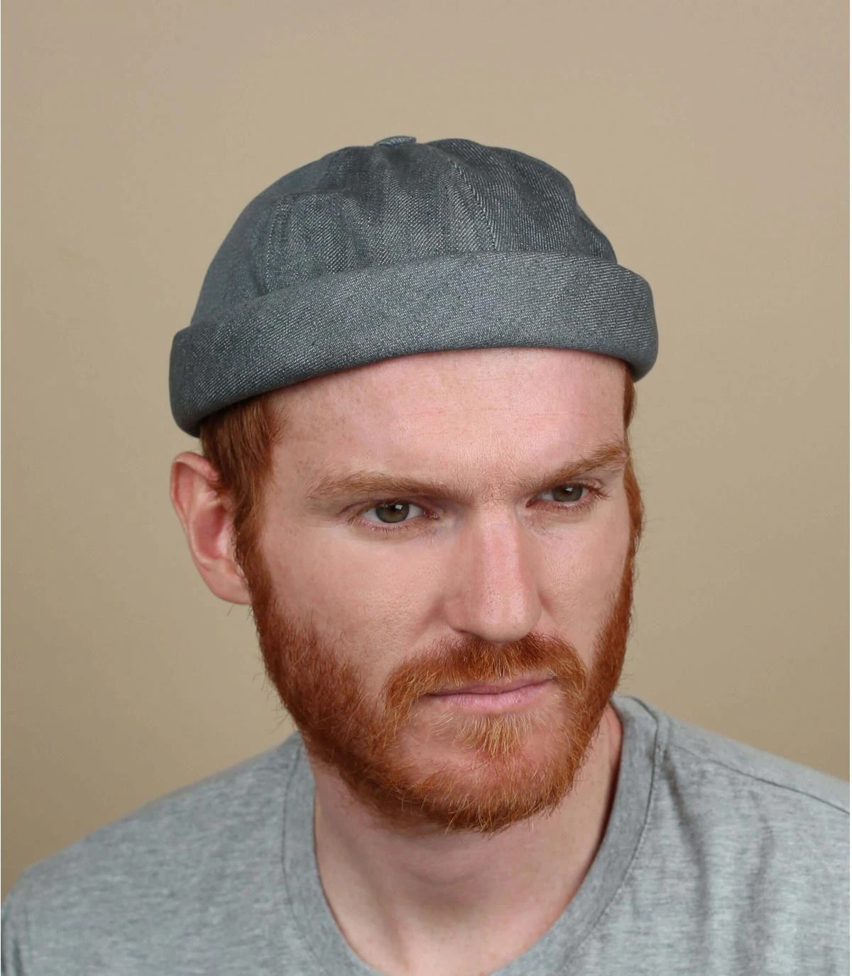 Miki beton Miki Beton -Célèbre Chapeaux Magasin miki betonbonnet20docker20gris20Miki20beton