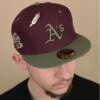NEW ERA MLB WS Trail Mix 5950 Athletics -Célèbre Chapeaux Magasin mlb ws trail mix 5950 athletics