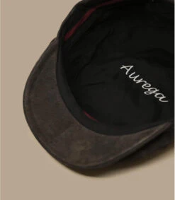 Napoli Cuir Vieilli Chocolat -Célèbre Chapeaux Magasin napoli cuir vieilli chocolat 3