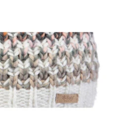 Barts Nicole Beanie Cream 4 Barts Nicole Beanie Cream -Célèbre Chapeaux Magasin nicole beanie creambonnet20pompon20rayures20beige