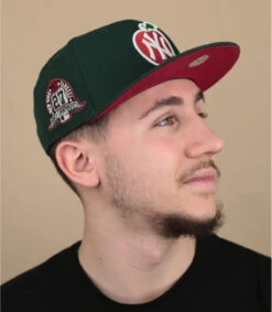 NEW ERA NY Apple 9Fifty Dark Green