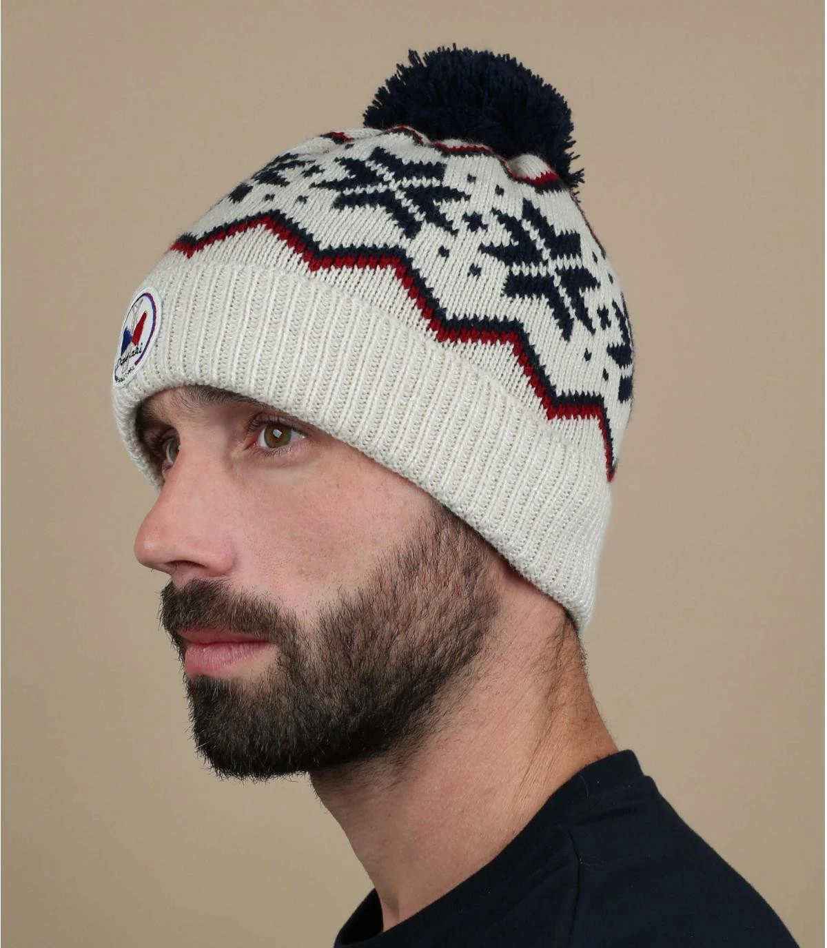 Odaiai ecru Odaiai Ecru -Célèbre Chapeaux Magasin odaiai ecrubonnet20blanc20motif20Odaiai20ecru