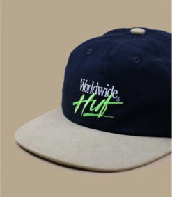 HUF OS System 6Panel Navy 4 HUF OS System 6Panel Navy -Célèbre Chapeaux Magasin os system 6panel navy 2