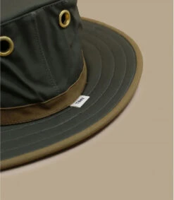 Tilley Outback Green British Tan -Célèbre Chapeaux Magasin outback green british tanchapeau20coton20cire20vert