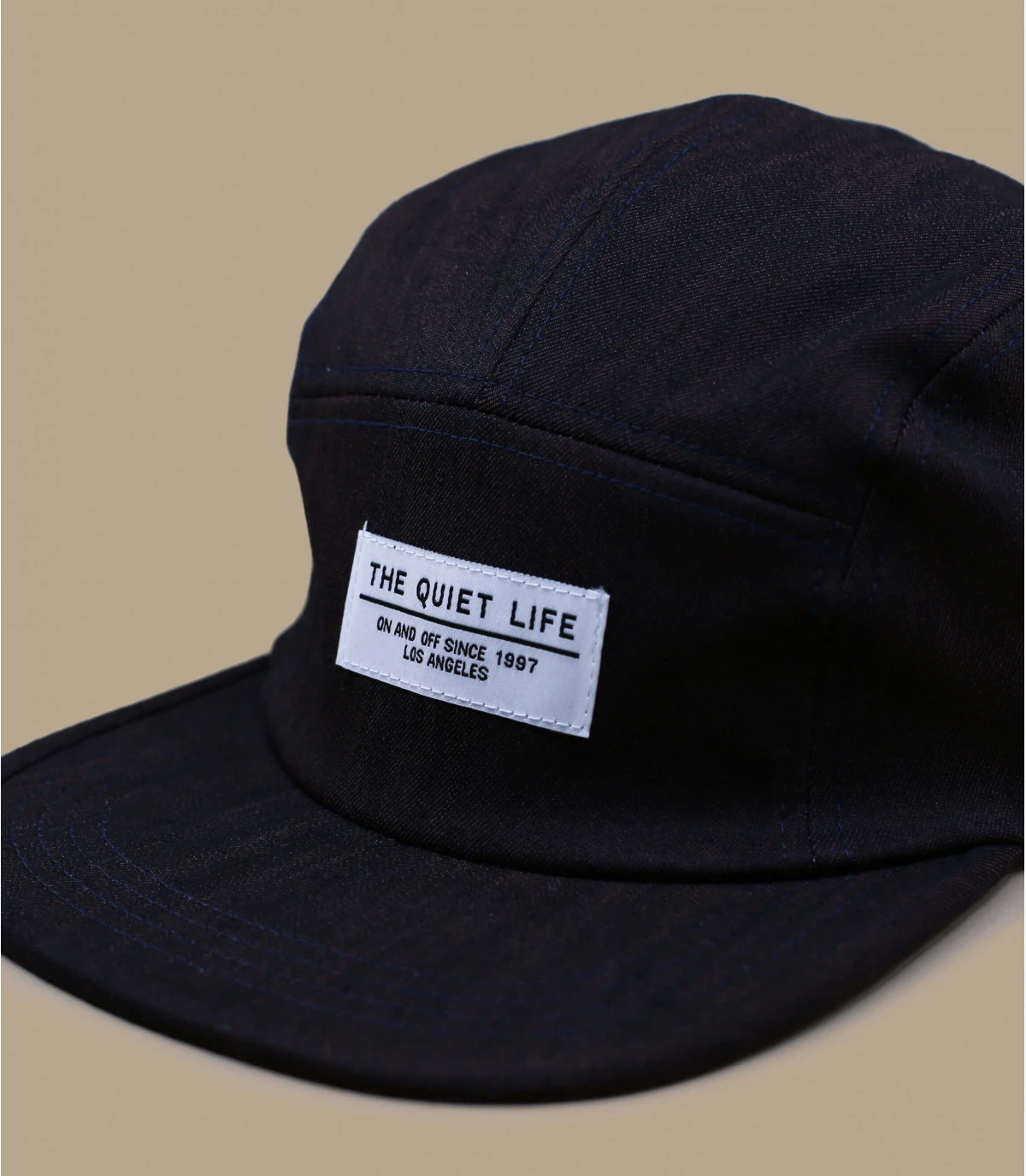 Overdyed Denim 5 Panel Overdyed Denim 5 Panel -Célèbre Chapeaux Magasin overdyed denim 5 panel 2