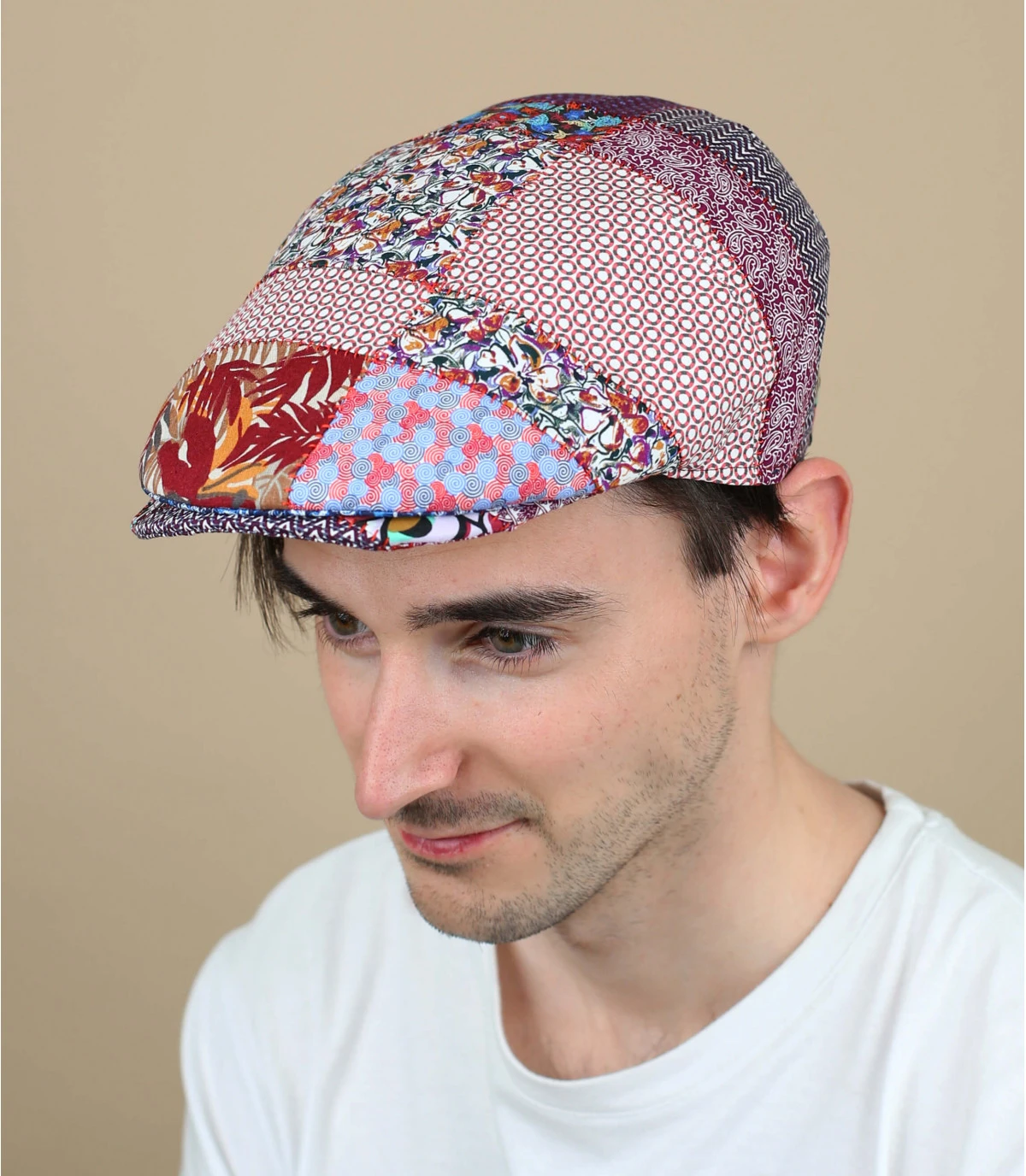 Owen Patchwork rouge Owen Patchwork Rouge -Célèbre Chapeaux Magasin owen patchwork rouge