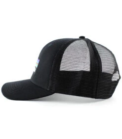 Patagonia P6 Logo Trucker Black -Célèbre Chapeaux Magasin p6 logo trucker blackCasquette20trucker20Patagonia20noir