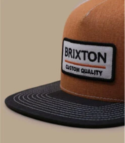Brixton Palmer Proper Trucker Phoenix Orange Black White -Célèbre Chapeaux Magasin palmer proper trucker phoenix orange black white 2