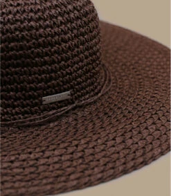 Seeberger Paper Crochet Floppy Olive 4 Seeberger Paper Crochet Floppy Olive -Célèbre Chapeaux Magasin paper crochet floppy olive 2