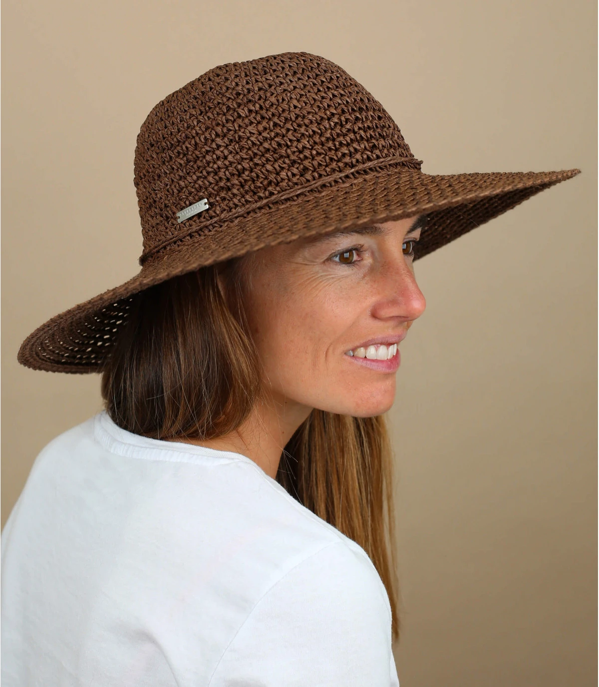 Paper Crochet Floppy olive Seeberger Paper Crochet Floppy Olive -Célèbre Chapeaux Magasin paper crochet floppy olive