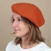 Paris Erable -Célèbre Chapeaux Magasin paris erableberet20orange20Laulhere20Paris20erable