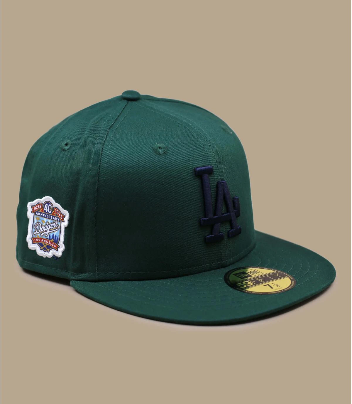 Patch 59Fifty LA dark green NEW ERA Patch 59Fifty LA Dark Green -Célèbre Chapeaux Magasin patch 59fifty la dark green 1