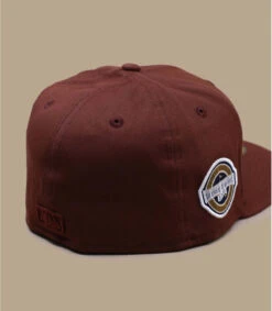 NEW ERA Patch 59Fifty NY Walnut Brown -Célèbre Chapeaux Magasin patch 59fifty ny walnut brown 4
