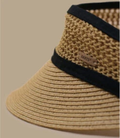 Barts Patience Visor Natural -Célèbre Chapeaux Magasin patience visor natural 2