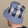 Kangol Plaid Mashup Bucket Mykonos Blue 2 Kangol Plaid Mashup Bucket Mykonos Blue -Célèbre Chapeaux Magasin plaid mashup bucket mykonos bluebob20Kangol20patchwork20Plaid20Mashup20Bucket20mykonos20blue