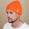 NEW ERA Pop Short Cuff Orange -Célèbre Chapeaux Magasin pop short cuff orange