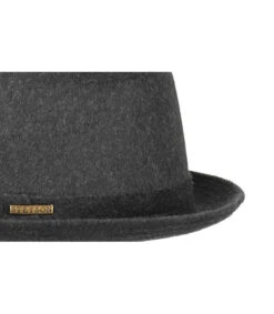 Stetson Pork Pie Baltimore Wool Grey 4 Stetson Pork Pie Baltimore Wool Grey -Célèbre Chapeaux Magasin pork pie baltimore wool greypork20pie20gris20laine20Stetson