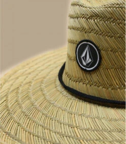 Volcom Quarter Straw Hat Natural -Célèbre Chapeaux Magasin quarter straw hat naturalchapeau20paille20Volcom