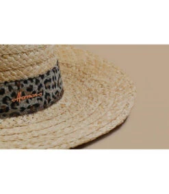 Secret Brown -Célèbre Chapeaux Magasin queen jungle browncapeline20paille20foulard