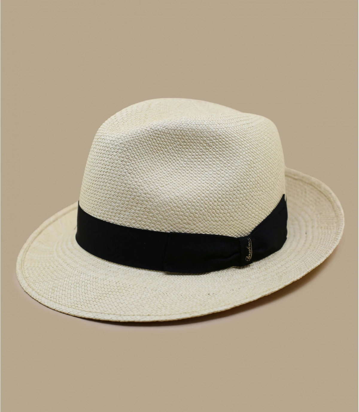 Quito Panama Medium black Borsalino Quito Panama Medium Black -Célèbre Chapeaux Magasin quito panama medium black