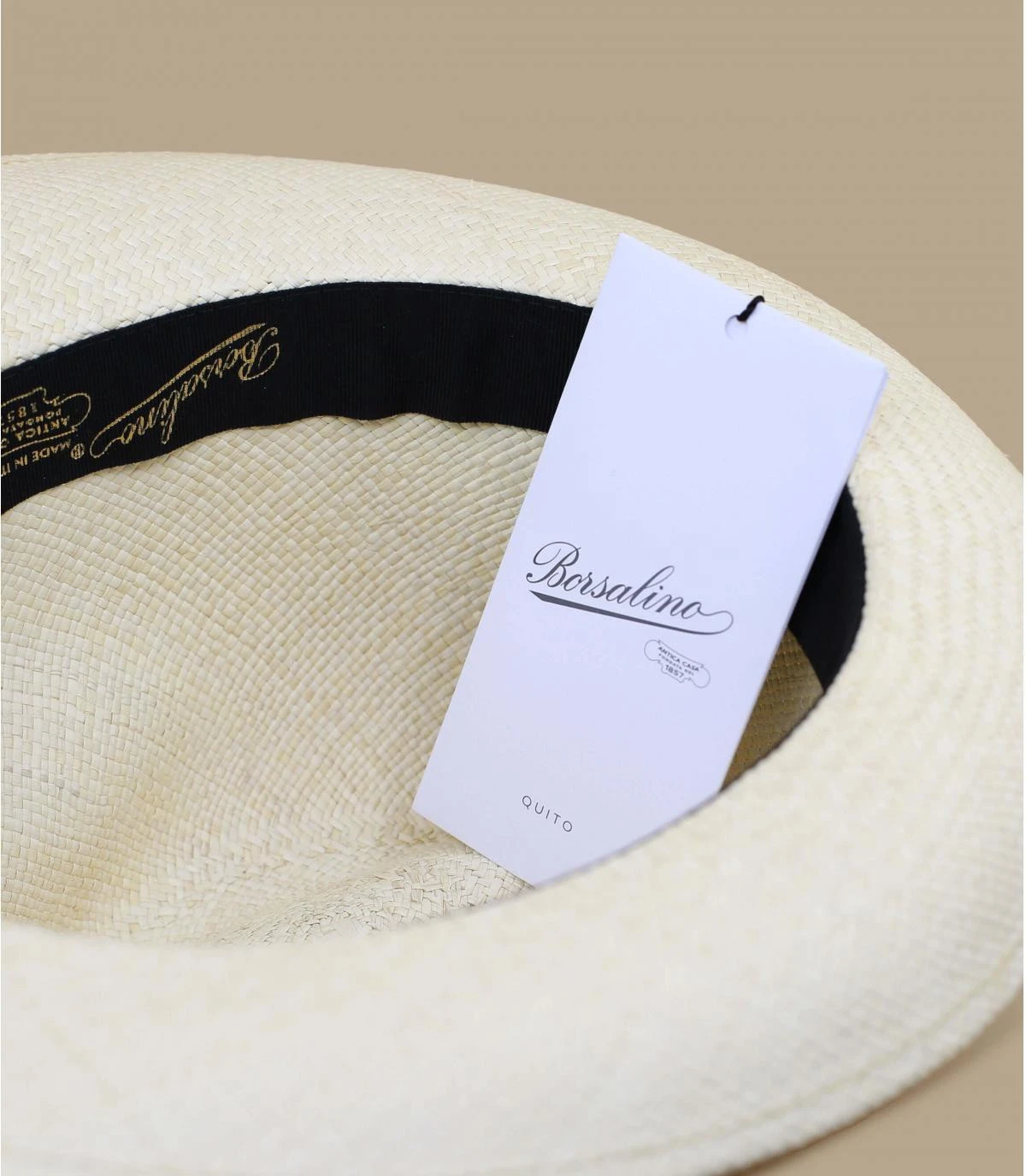 Quito Panama Medium blue Borsalino Quito Panama Medium Blue -Célèbre Chapeaux Magasin quito panama medium blue 2