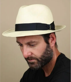 Borsalino Quito Panama Medium Blue