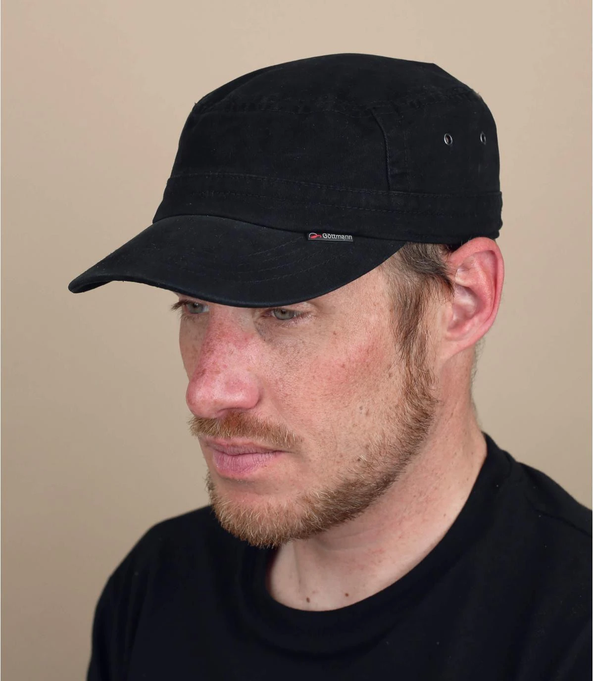 Santiago noir Santiago Noir -Célèbre Chapeaux Magasin santiago noircasquette20militaire20noire20Santiago20noir