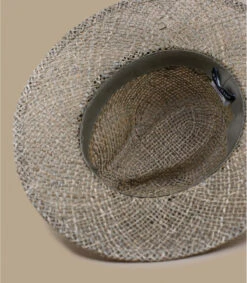 Seeberger Seagrass Fedora Summer Print Black -Célèbre Chapeaux Magasin seagrass fedora summer print black 4